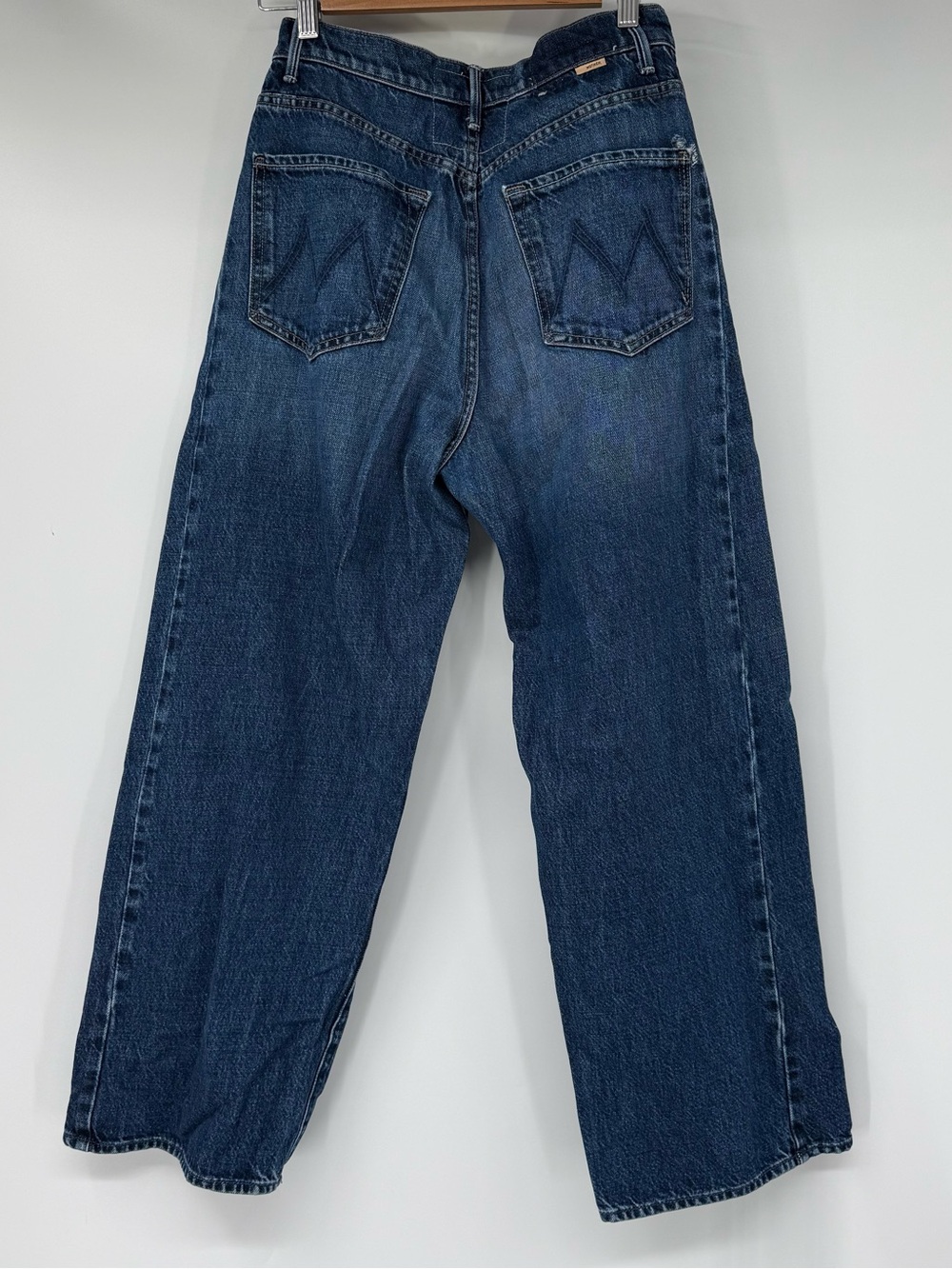 MOTHER The Half Pipe High Rise Ankle Wide Leg Jeans Size 27 - Picture 10 of 10